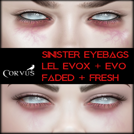 Corvus : Sinister Eyebags Evox + Normal Bom