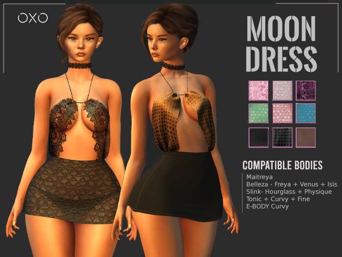 OXO-Moon Dress  PACK DEMO
