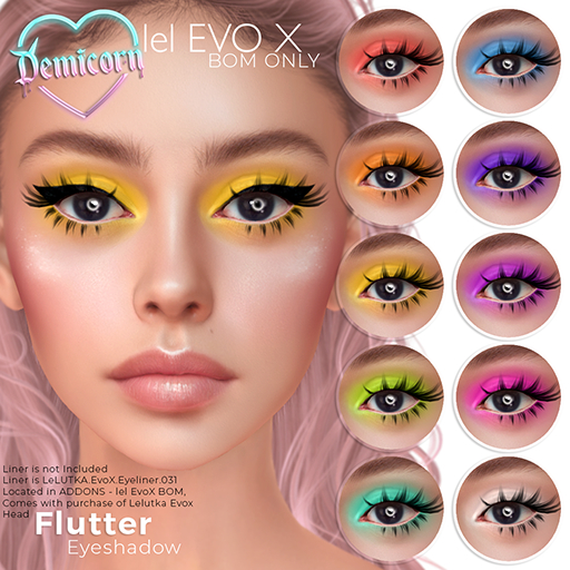 {Demicorn} Flutter Eyeshadow - leL EVOX (BOM)