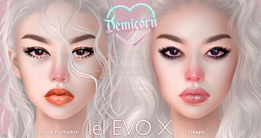 {Demicorn} Sleepy/Pumpkin Cosmetic DEMOS