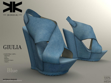 Giulia :: Woman Shoes :: Blue :: {kokoia}