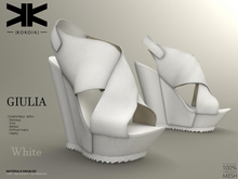 Giulia :: Woman Shoes :: White :: {kokoia}