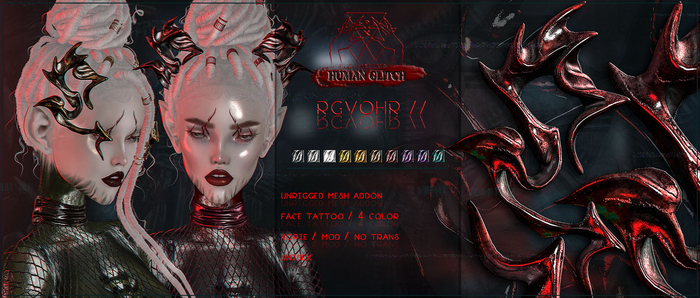 HUMAN GLITCH // RGVOHR / ACCESSORY (wear)