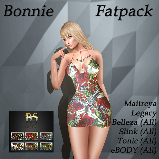 BS-Bonnie Dress Fatpack
