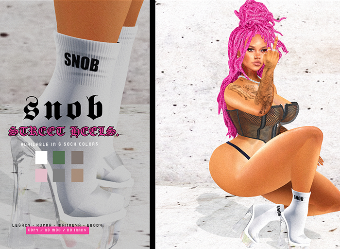 SNOB \\ Street Heels - Stone 