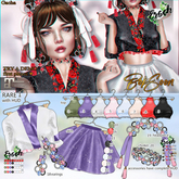 15.ERSCH - BokSoon Gacha MAITREYA Skirt Blue