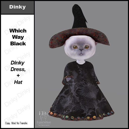 *E* Dinky Which Way Outfit  - Black [Add & Click to Open]