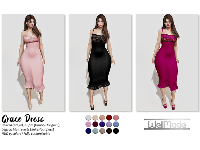 [WellMade] Grace Dress