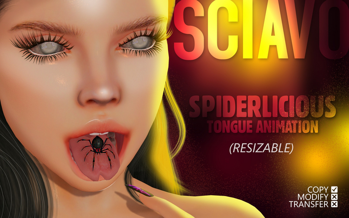 SCIAVO - Spiderlicious Tongue Animation