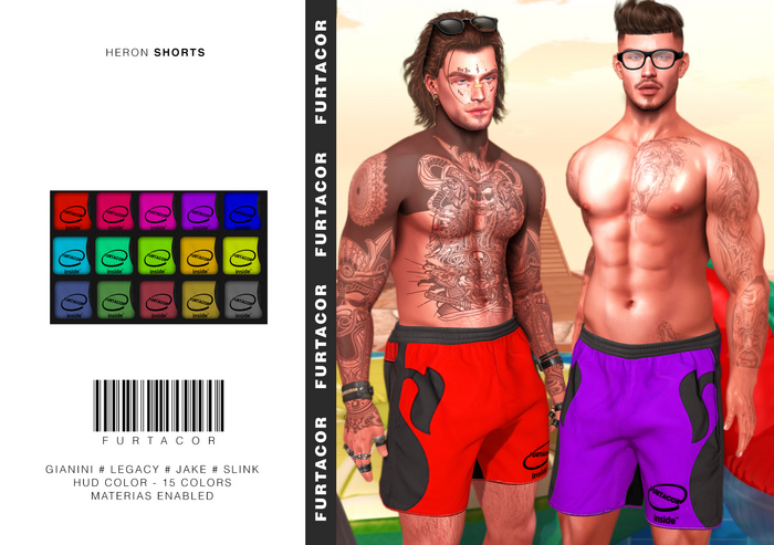 :::Furtacor:::Heron Shorts