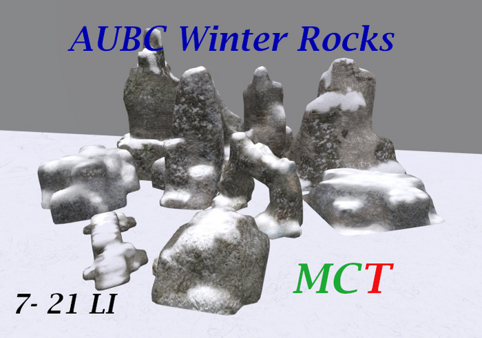 AUBC winter rocks pack / boxed