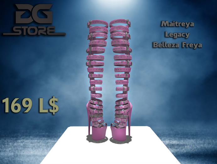 DG - Pink Desire Boots  - Box