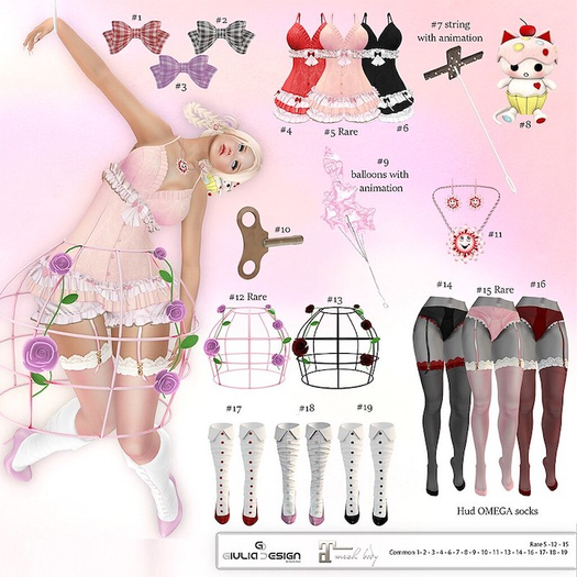 09 balloons with animation -[GIULIADESIGN] -LITTLE DOLL-COMMON