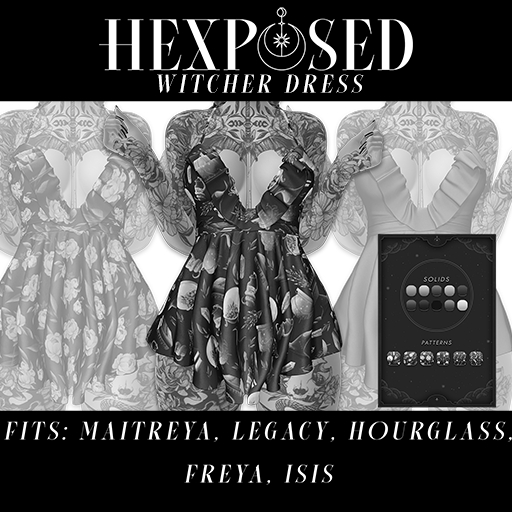 ~HexPosed~ Witcher Dress - DEMO