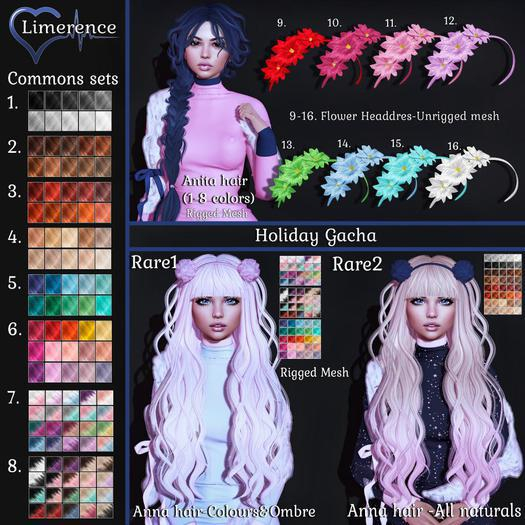 #12 {Limerence} Purple Flower headdress