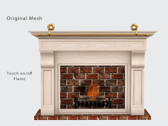 ACORN Christmas Fireplace