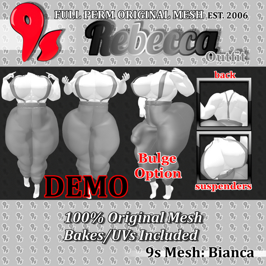 9s Mesh: Rebecca Outfit [BIANCA] - DEMO (add me!)