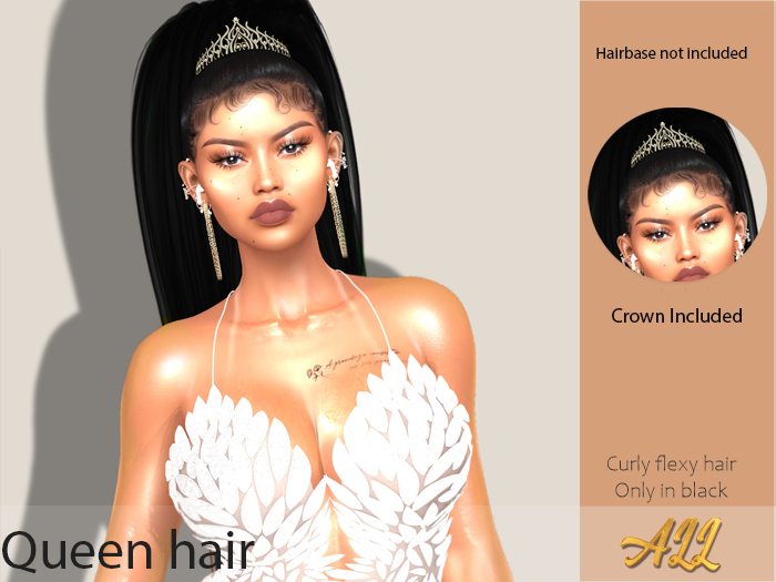 Queen Ponytail [All Hair]