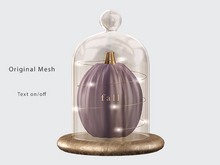 ACORN Pumpkin Cloche -Aubergine