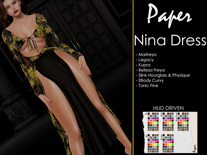 Paper. - Nina Dress
