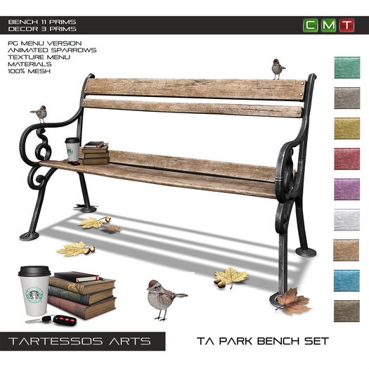 ::TA Park Bench Set -PG- Copy