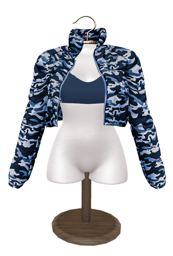 HERO - Silvia Jacket Camo Blue