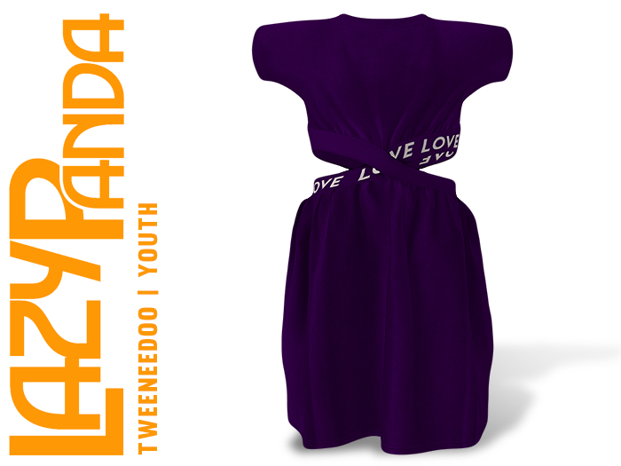 LazyPanda - Celia Dress - Purple