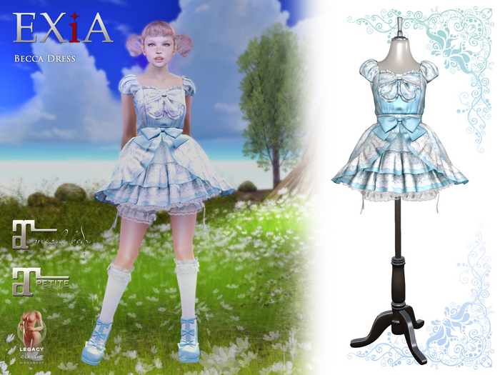 * EXiA * Becca Dress Blue