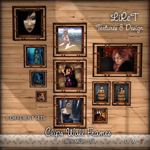 :: LiReT :: Clips Marcos de pared