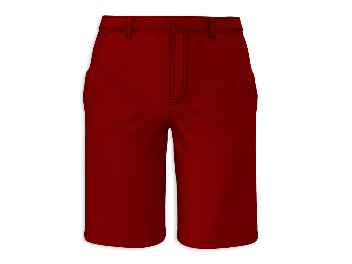 MINIMAL - Jack Bermuda Red