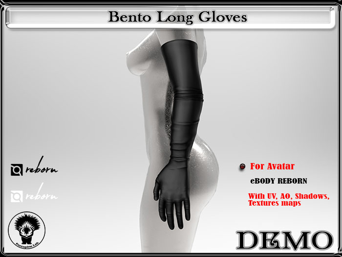 [PL] - DEMO -  Bento Long Gloves - eBODY_REBORN