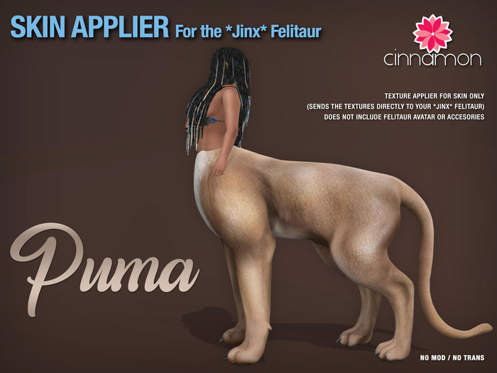 *CINNAMON* Jinx Felitaur -Puma
