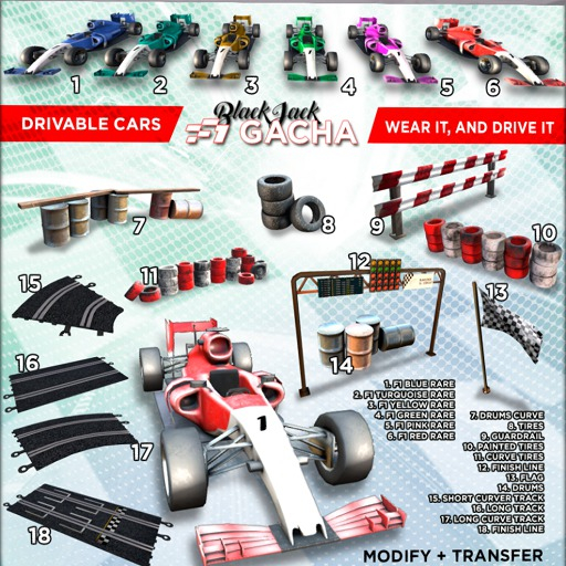 BJK - F1 - Curve tires