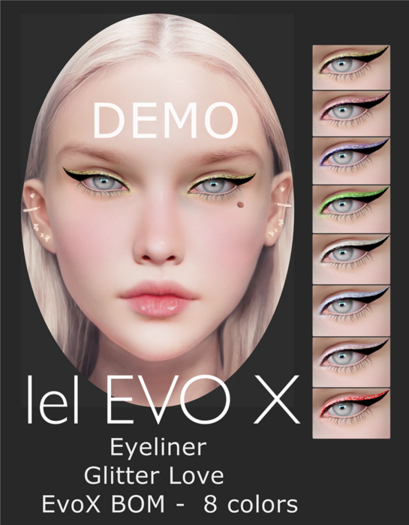 Secret Body - Eyeliner Glitter Love - EvoX BOM (ADD) DEMO