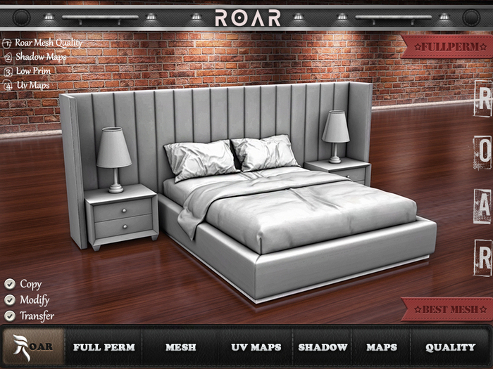 {::ROAR::} Fullperm Bed #2138