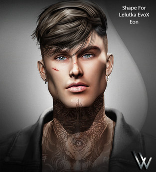 Second Life Marketplace - Awaken - Ricky shape for lelutka EvoX Eon 3.1