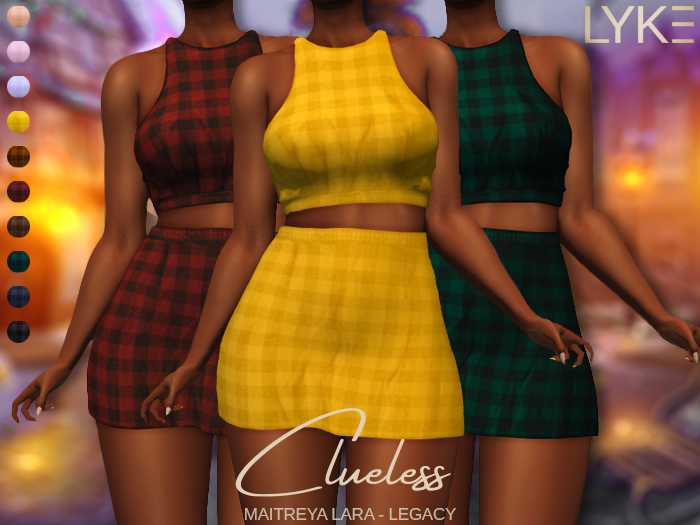 LYKE // Clueless Set Yellow