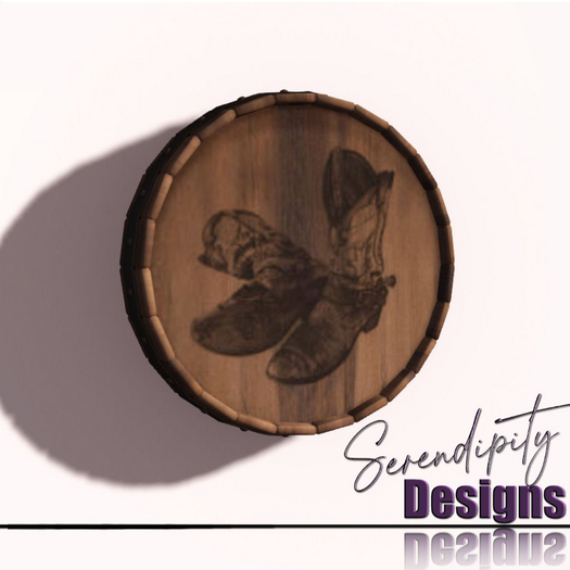 Serendipity Designs - Barrel Top Art Boots  