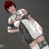 * Agatha * White/Black Outfit *