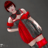 * Agatha * Red/Black Outfit *