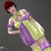 * Agatha * Purple/Green Outfit *