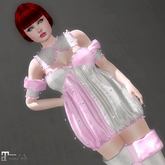 * Agatha * Pink/Grey Outfit * 