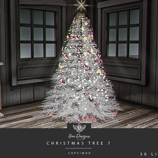 Bee designs Christmas Tree 7 Basic
