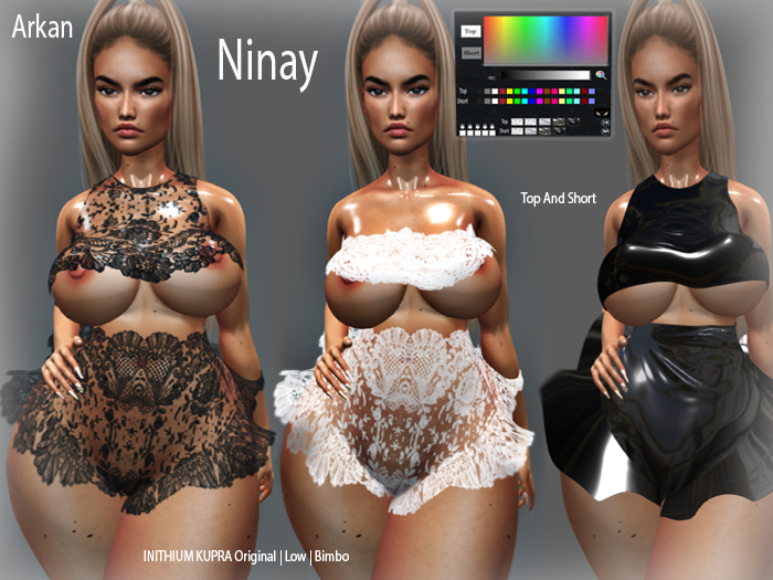 .::Arkan::. Ninay Top And Short INITHIUM KUPRA