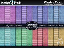 MP Winter Wool Knitted Fabric - 24 Seamless Textures - Full Perm