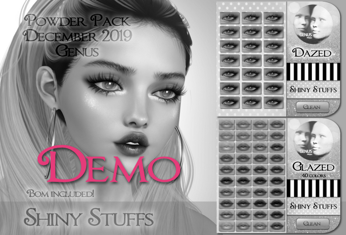 ~Shiny Stuffs~ DEMO Genus Powder Pack Dec 2019 