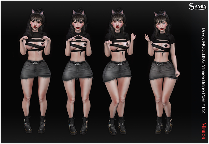 Samia -  Devgn MODELING Mirror Bento Pose #132