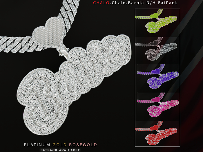 Chalo.Barbia N/H Plat/Gold FatPack!!!