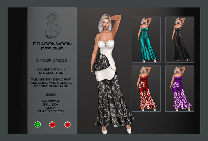 [DD] Ginger Dress v2 [DEMO]