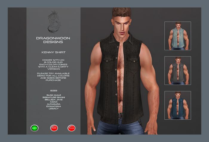 [DD] Kenny Shirt [DEMO] v2